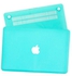 غطاء واقٍ صلب لجهاز أبل ماك بوك برو المزوّد بشاشة مقاس 13 بوصة أزرق شفاف