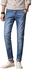 Generic Men Casual Super elastic Jeans - Azure
