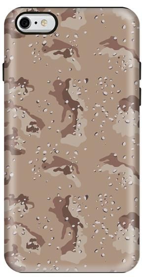 Stylizedd Apple iPhone 6 Plus Premium Dual Layer Tough case cover Matte Finish - Desert Storm Camo