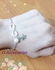 O Accessories Bracelet Silver Metal Infinity, Star..white Pearl