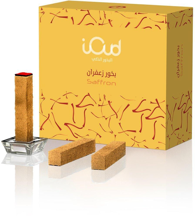 iOud, Incense Perfume, Saffron, 4 Sticks