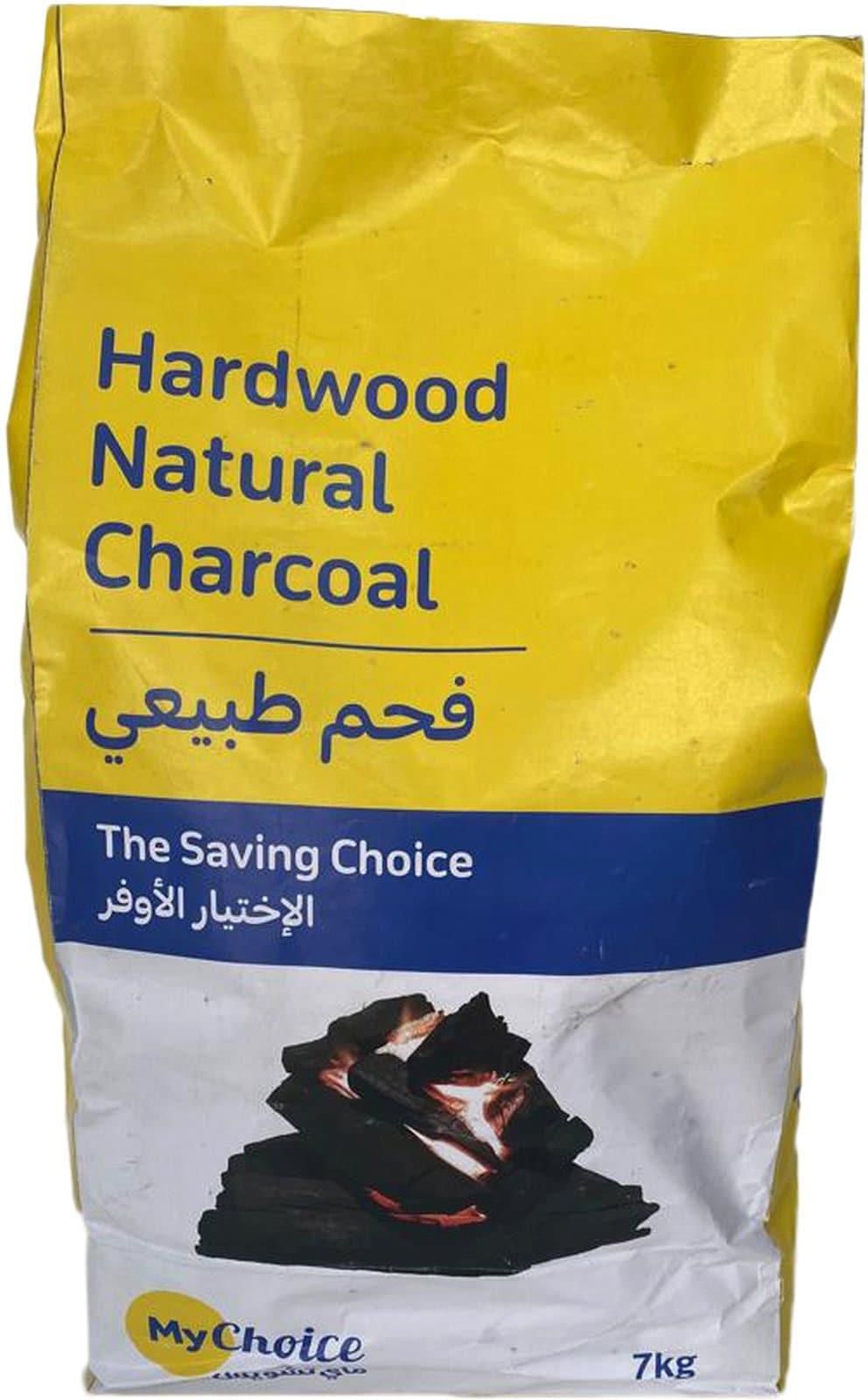 Mychoice Hardwood Natural Charcoal Black 7kg