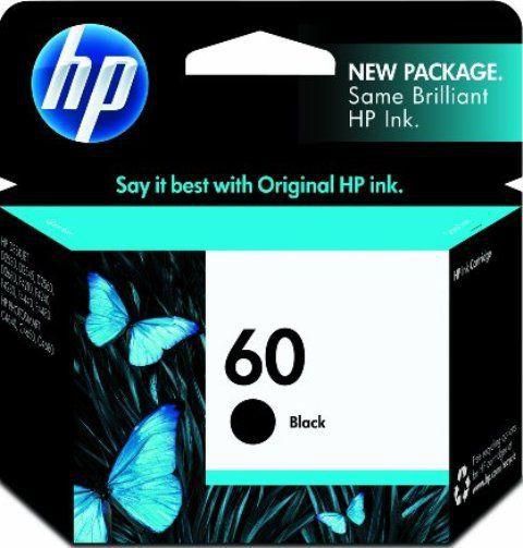 HP 60 Ink Cartridge, Black [CC640]