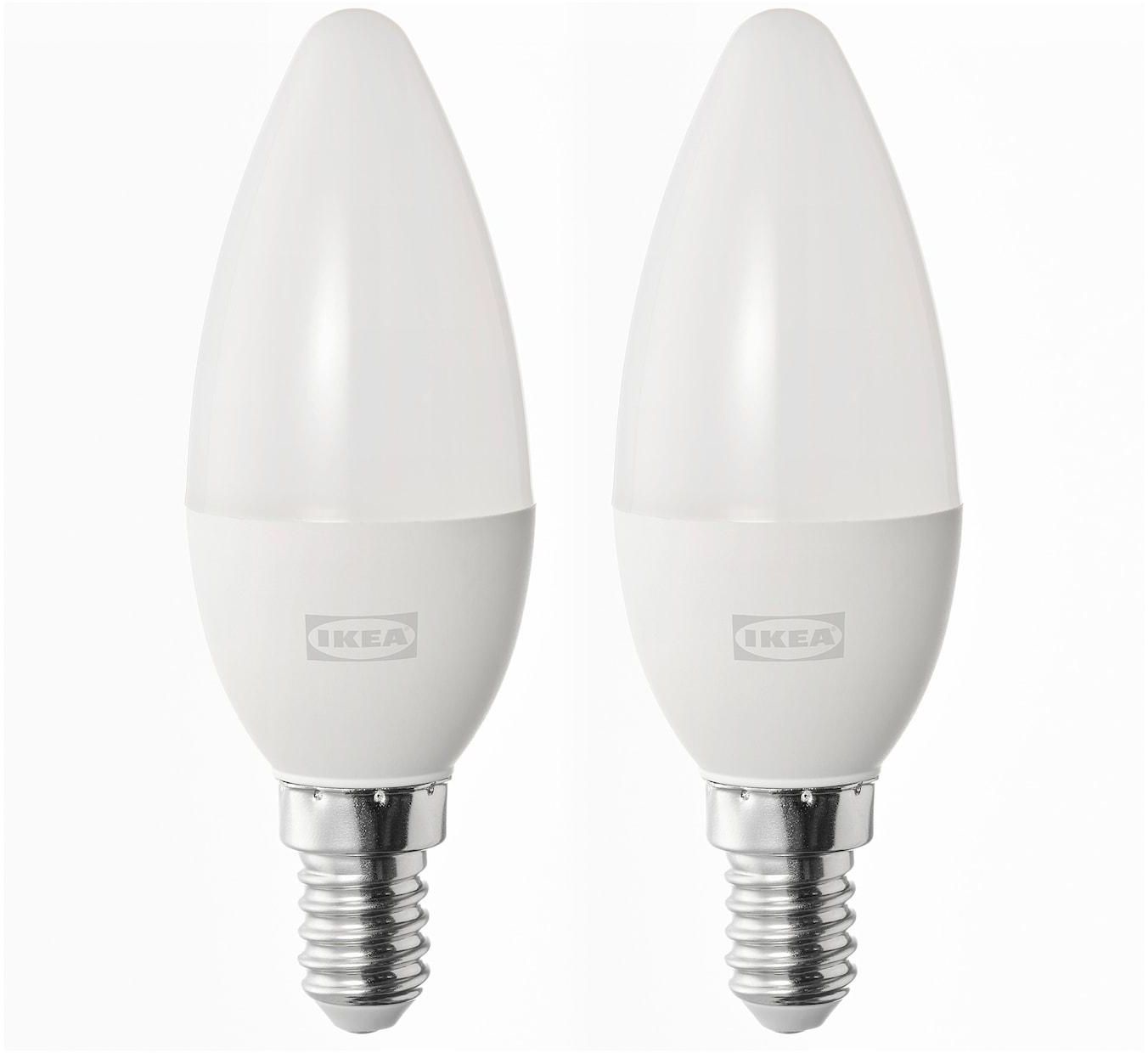SOLHETTA LED bulb E14 470 lumen - chandelier/opal white