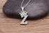Necklace Silver-plated - (Z)