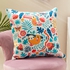 York Satin Fauna Embellished Cushion Cover - 40x40 cm