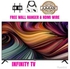 Infinity 32'' Full HD LED TV + Free Wall Bracket & HDMI Wire