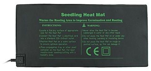 20x10'' Seedling Heating Mat Waterproof Plant Seed Germination Propagation Clone 