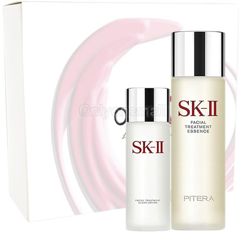 SK-II Facial Treatment Essence 75ml with SK-II FT Clear Lotion 30ml