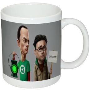 Sheldon and Leonard Mug