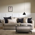 SANELA Cushion cover, light beige, 40x58 cm - IKEA