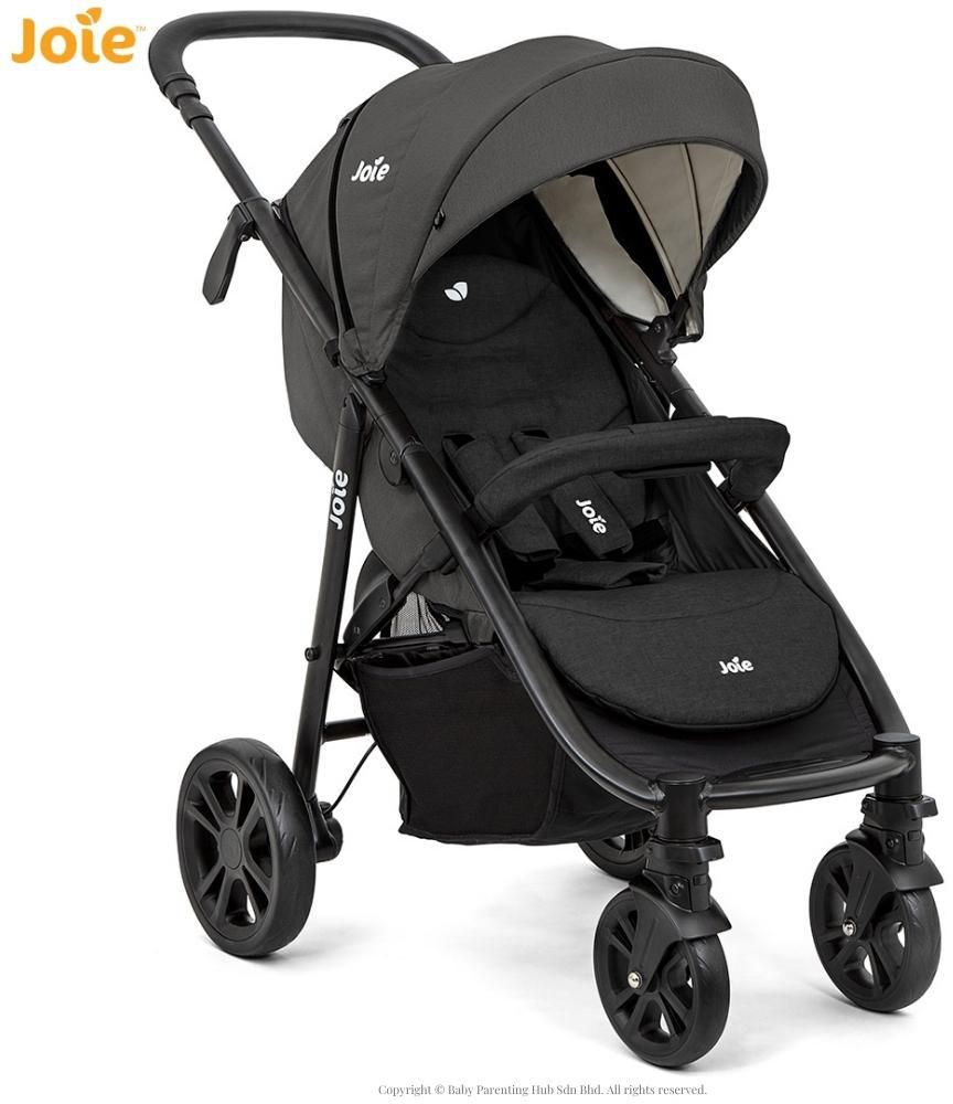 Joie Litetrax 4 DLX Coal with Rain Cover Birth to 22kg
