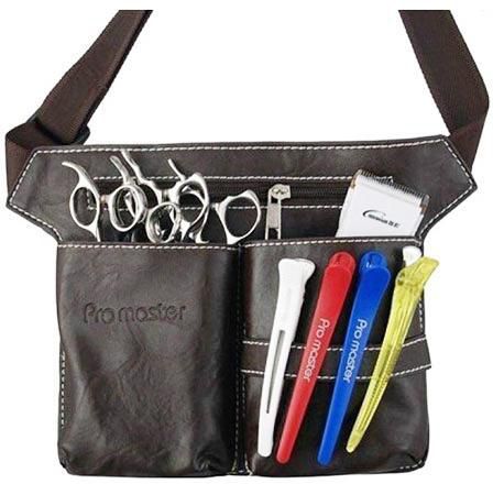 Hairworld Air Scissor Pouch With Pu Leather (Black)
