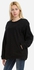 Agu Oversized Sweatshirt - Black