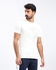 Diadora Men Cotton Printed T-Shirt-White