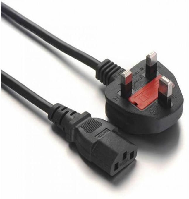 Desktop CPU And Monitor Power Cable