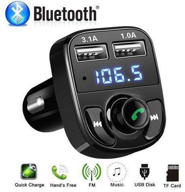 Car Bluetooth Modulator With Fm Radio