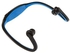 سماعة أذن لاسلكية بشريط للرقبة تعمل بتقنية البلوتوث الأسود / الأزرق