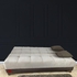 Big Super Sofa Bed - Beige × Brown