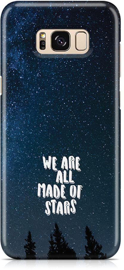 3D Print Protective Case Cover For Samsung Galaxy S8 Plus We Are All Made Of Stars