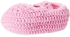 Smurfs Baby Crochet Shoes - Fuschia,Light Pink,Pink - 0-3 M (Pack Of 3)