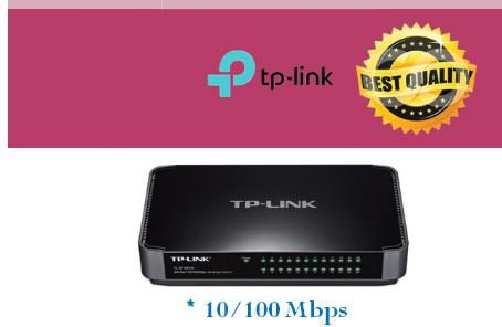 Tp-Link TL-SF1024M 24 Port 10/100 Mbps Desktop Switch