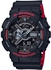 G-Shock Sport Watch, Analog-Digital, Plastic Band For Men, Black & Pink - GA-110HR-1ADR
