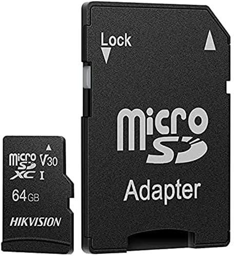 HIKVISION 64GB Micro SD(TF) Card,Flash Memory Card,High Speed, Class 10 SDXC,92MB/s Speed, with Free SD Adapter, Designed for Android Smartphones, Tablets and Other Compatible Devices