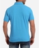 Bonjour Plain Polo Shirt - Turquoise