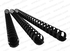 Deluxe 20mm Comb Binding Rings, 100/box, Black