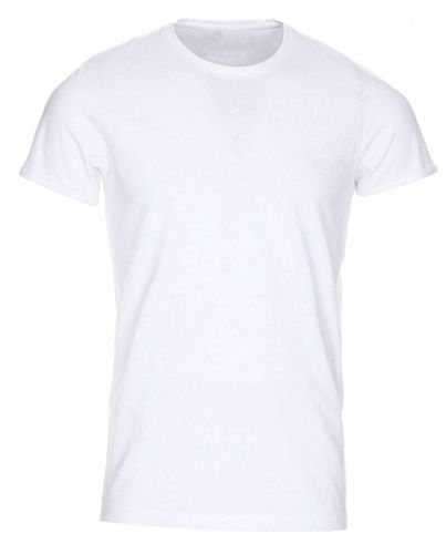 Fashion Plain White Round Neck Polo T-Shirt For Men price from jumia in ...