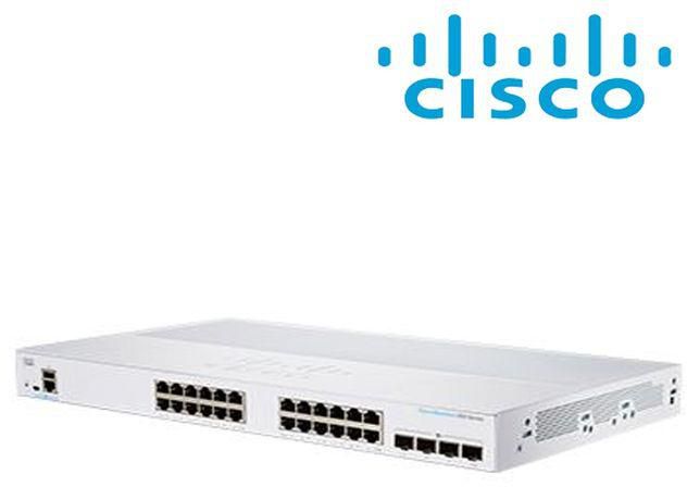 Cisco Cbs220-24p-4g-Eu 24 Port Gigabit Poe Switch & 4x1g Sfp