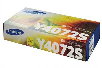 Samsung Genuine CLT-Y4072S/ELS Yellow Toner Cartridge