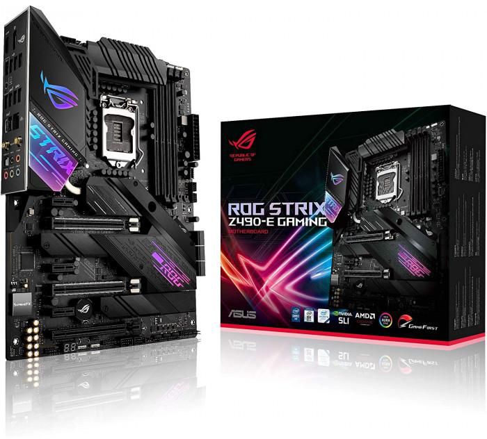 Asus ROG STRIX Z490-E GAMING LGA 1200 (Intel 10th Gen) ATX Motherboard