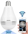 Panoramic 3D Camera Hidden Mini Bulb Universal Adapter WiFi 960P HD Wireless Exquisite Practical Strong Function BDZ