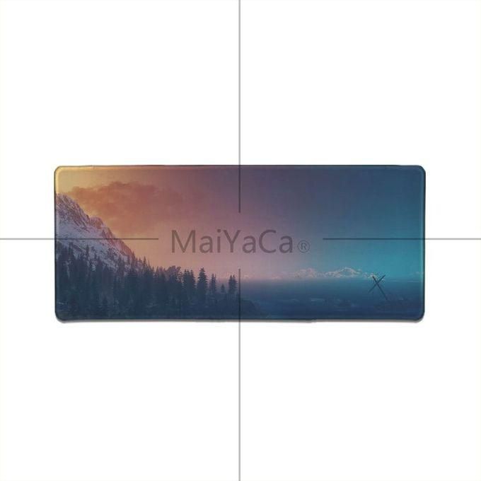 Download The Witcher 3 sunset Landscape gamer play mats Mousepad anime Design Pattern Computer Mousemat Gaming Mouse Pad WTSTR