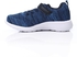 Air Walk Decorative Lace-up Canvas Boys Sneakers - Shades of Blue