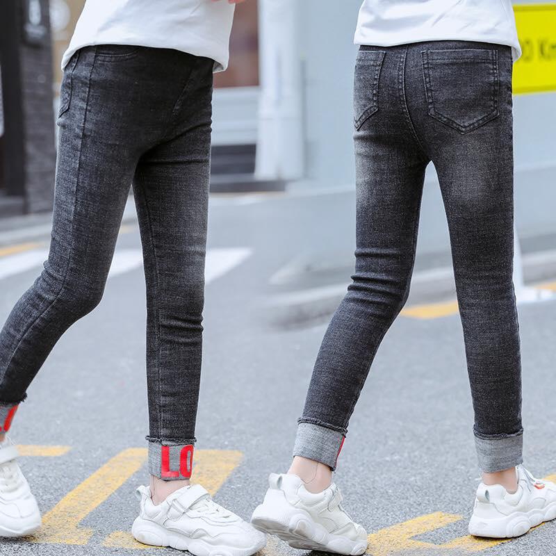 Koolkidzstore Girls Skinny Jeans Pants 4-12Y - 6 Sizes (Black)