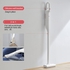 Deerma Cordless Vacuum Cleaner Upright Bagless Vacuum Cleaner Powerful Lightweight Portable Handheld Stick Vacuum Cleaner with Rechargeable Lithium Ion Battery for Floor Carpet Car Pet Hair, white