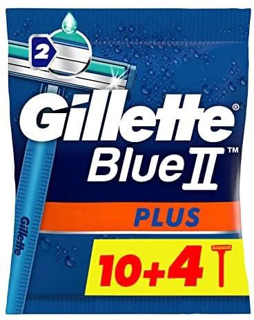 Gillette blue2 plus disp razor (10+4)14pcs