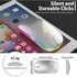 Genuine Ultra-thin Wireless Mouse 2.4G Rechargeable Silver