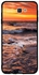 Thermoplastic Polyurethane Skin Case Cover -for Samsung Galaxy J7 Prime Ocean Waves Ocean Waves