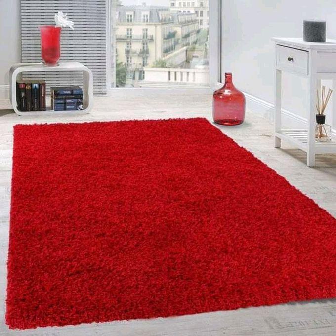 Luxurious Soft Fluffy Carpet-Red