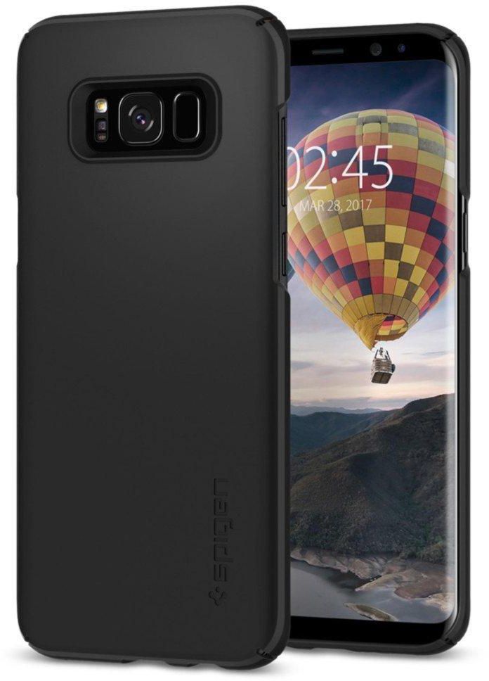 Spigen Thin Fit Protective Case for Samsung Galaxy S8 (Black)