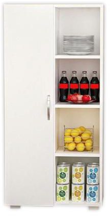 Kitchen Cabinet, White, 60 cm - CU88