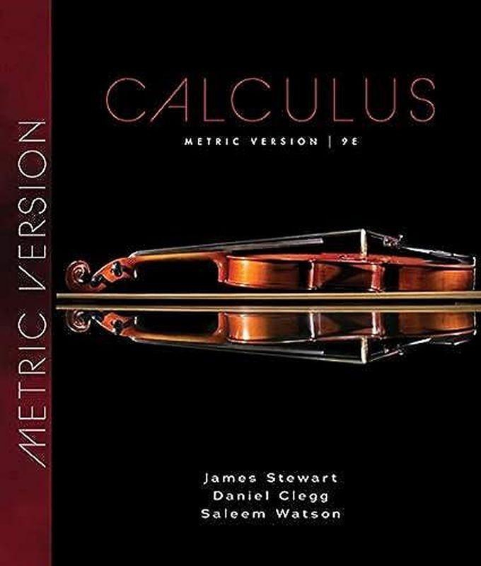 Cengage Learning Calculus, Metric Edition ,Ed. :9