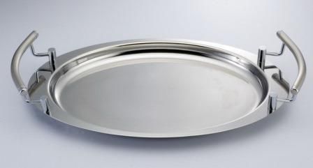 Stainless Steel Serving Oval Tray