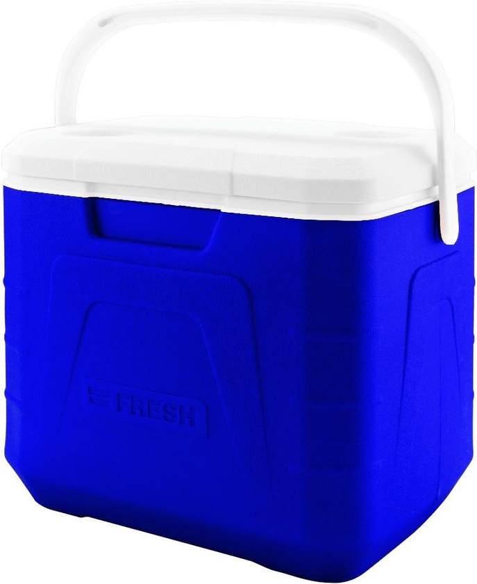Get Fresh 500009537 Ice Box, 8 Liters, Scratch And Shock Resistant - Blue with best offers | Raneen.com