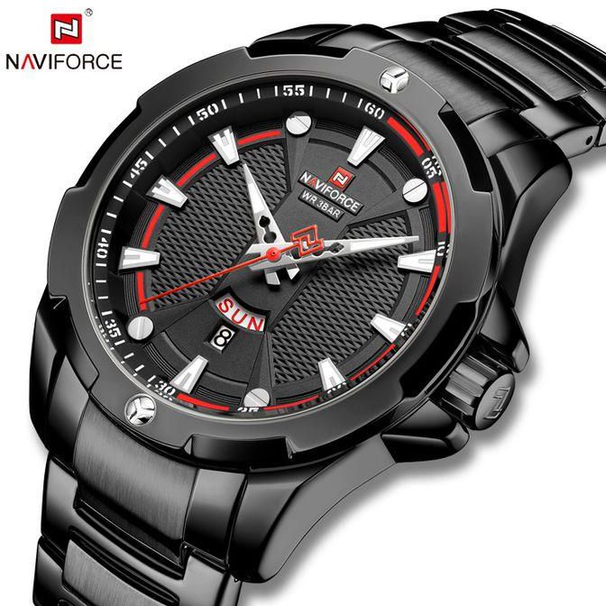 Naviforce 9161 Watch Quartz Black BBW