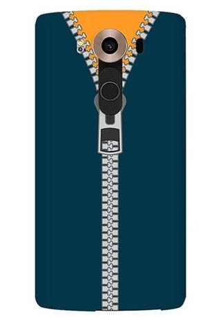 Premium Slim Snap Case Cover Matte Finish for LG V10 Zipper